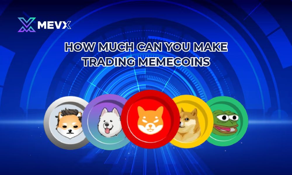 How much can you make trading memecoins