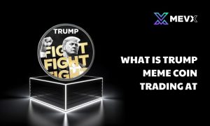 What is Trump meme coin trading at